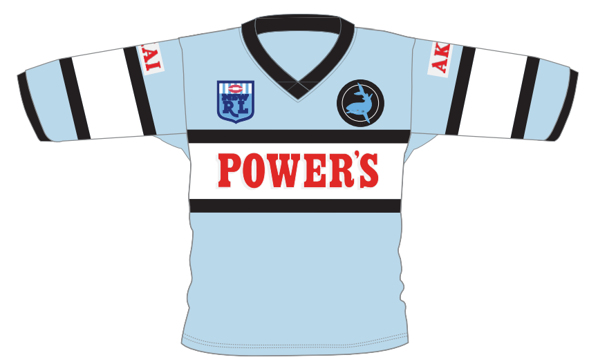 Cronulla Sharks 1992 Power ARL/NRL Vintage Retro Jersey Sizes S-5XL!