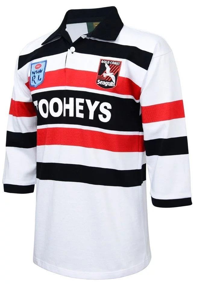Gold Coast Seagulls 1988 ARL/NRL Vintage Retro Jersey Sizes S-5XL!
