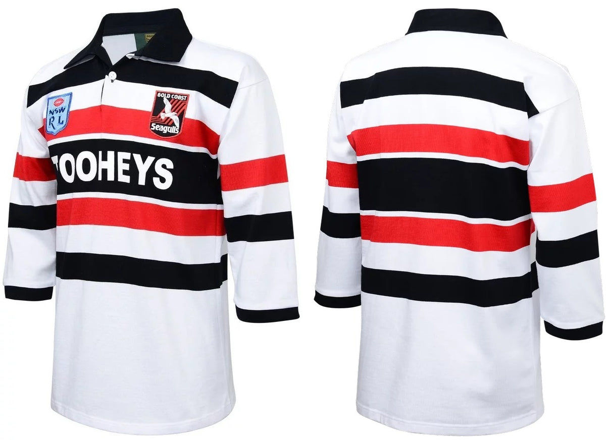 Gold Coast Seagulls 1988 ARL/NRL Vintage Retro Jersey Sizes S-5XL!