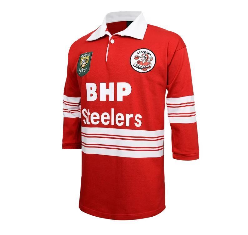 Illawarra Steelers 1997 ARL/NRL Vintage Retro Jersey Sizes S-5XL!