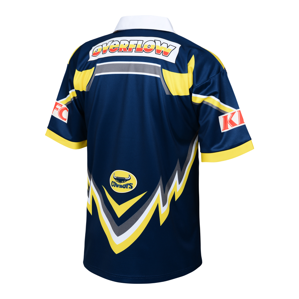 North Queensland Cowboys 2000 Away ARL/NRL Vintage Retro Jersey Sizes S-5XL!