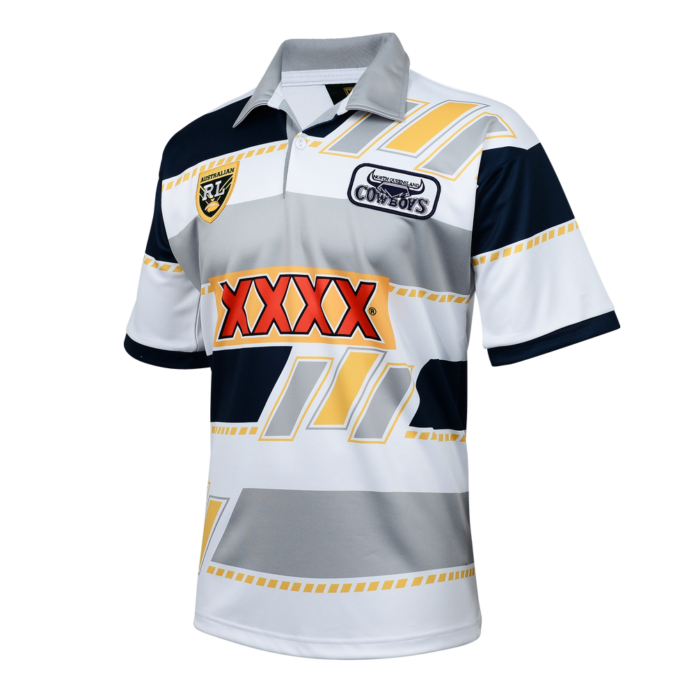 North Queensland Cowboys 1995 Sevens ARL/NRL Vintage Retro Jersey Sizes S-5XL!