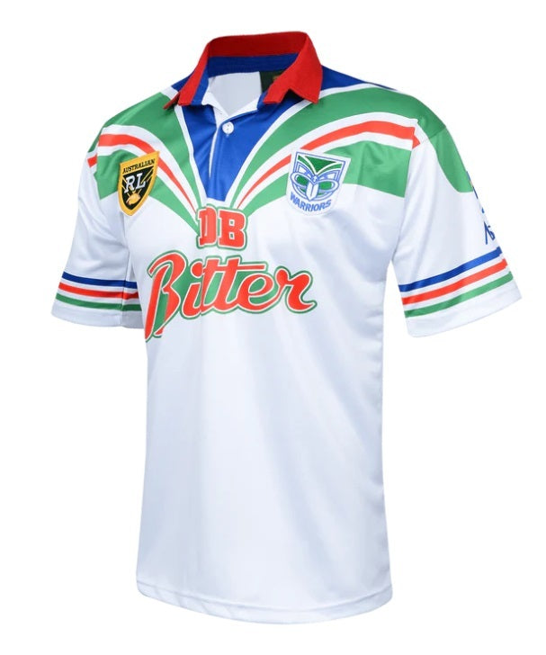 New Zealand Warriors 1995 ARL/NRL Retro Heritage Away Jersey Size S-5XL!