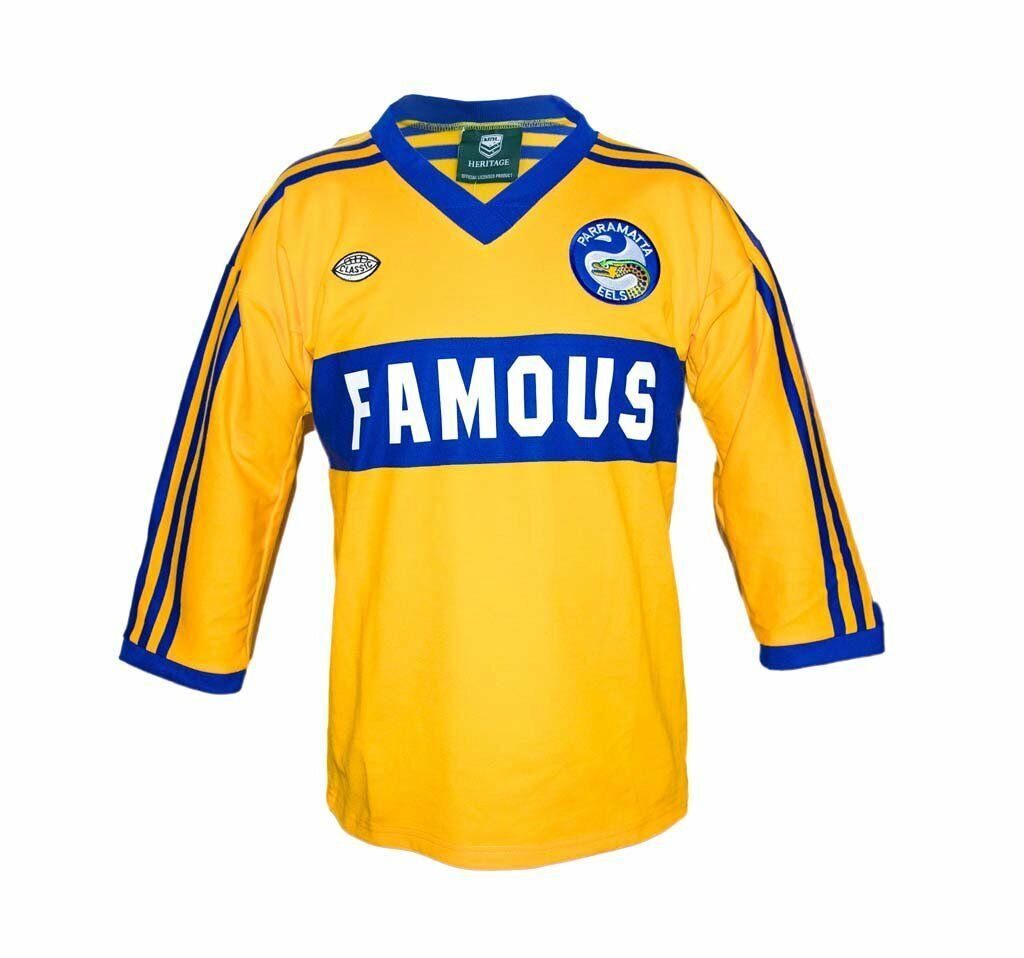 Parramatta Eels 1980 Famous ARL/NRL Vintage Retro Jersey Sizes S-5XL!