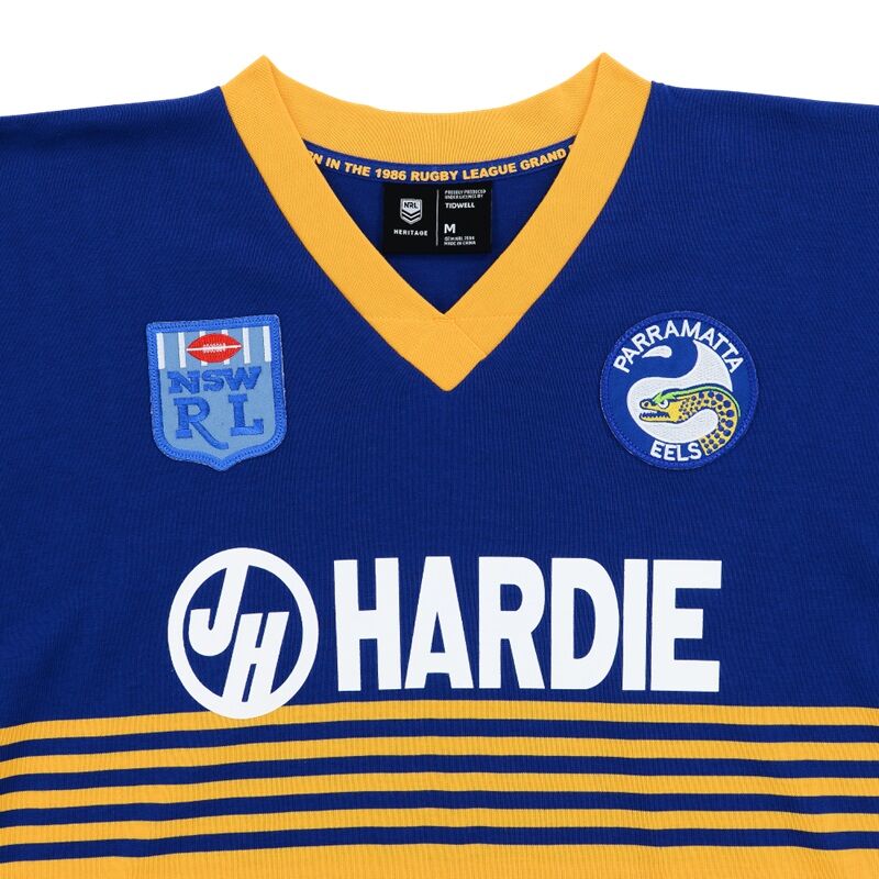 Parramatta Eels 1986 Grand Final Patch ARL/NRL Retro Jersey Size S-5XL! Limited Edition!