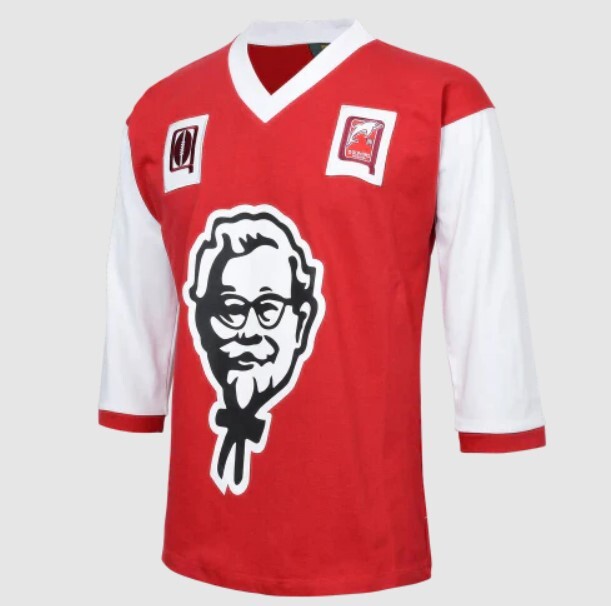 The Dolphins ARL/NRL Vintage KFC Retro Jersey Sizes S-5XL!
