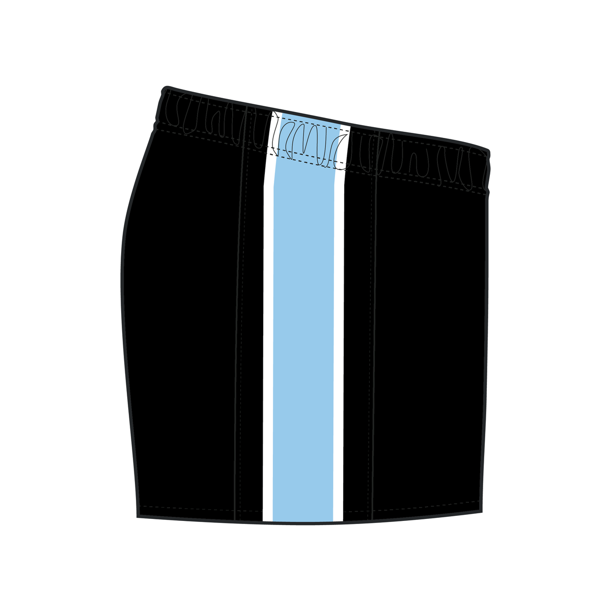 Cronulla Sharks NRL Retro Home Supporters Shorts Sizes S-5XL!