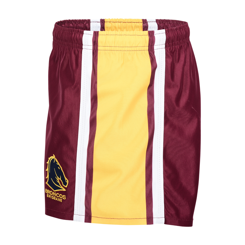 Brisbane Broncos 2000 NRL Retro Home Supporters Shorts Sizes S-5XL!