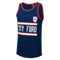 Sydney Roosters ARL NRL Classic Retro City Ford Cotton Singlet Sizes S-5XL!