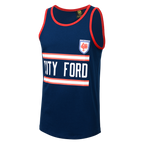 Sydney Roosters ARL NRL Classic Retro City Ford Cotton Singlet Sizes S-5XL!