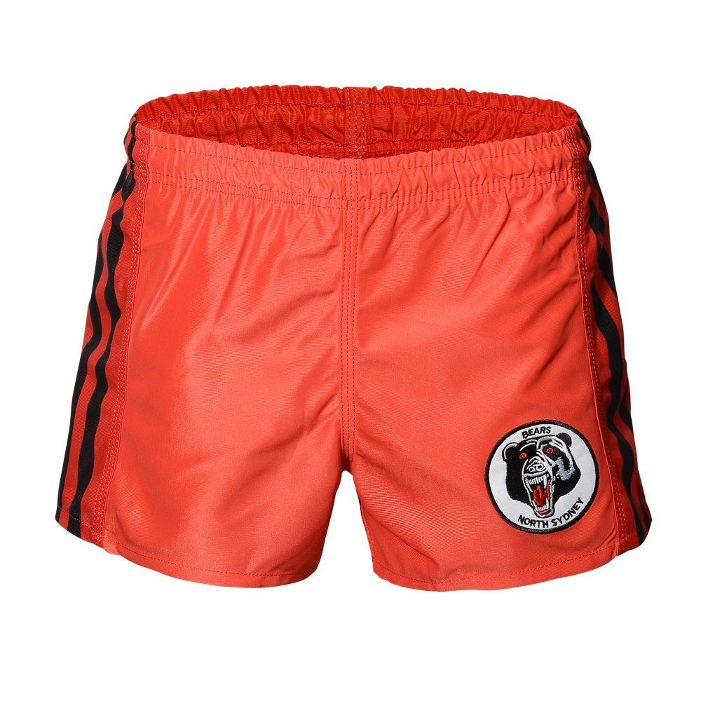 North Sydney Bears 1991 NRL Retro Home Supporters Shorts Sizes S-5XL!