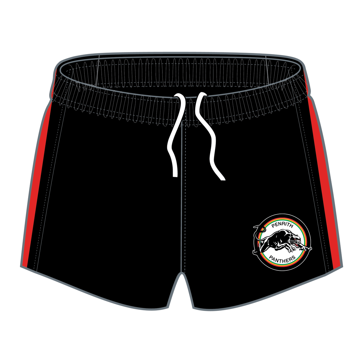 Penrith Panthers NRL Retro Home Supporters Shorts Sizes S-5XL!