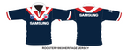Sydney Roosters 1993 Heritage ARL/NRL Vintage Retro Jersey Sizes S-5XL!
