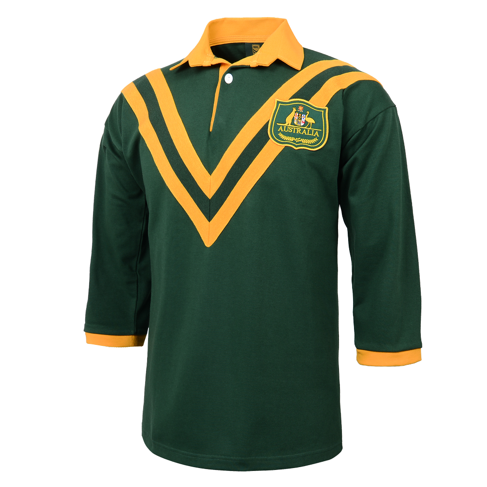 Australian Kangaroos ARL/NRL Heritage Retro Jersey Sizes S-5XL!