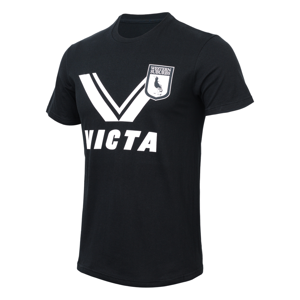 Western Suburbs Magpies ARL NRL 1978 Retro Victa T Shirt Sizes S-5XL!