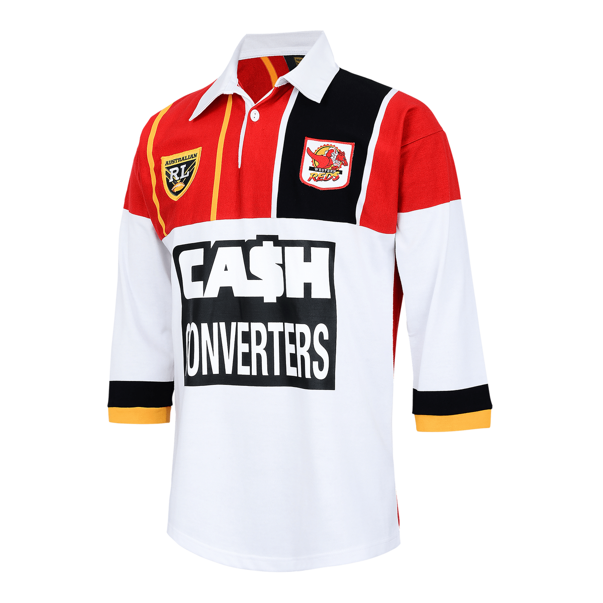 Western Reds Sevens ARL/NRL Heritage Retro Jersey Sizes S-5XL!