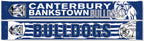 Canterbury Bankstown Bulldogs NRL Alliance Jacquard Scarf with Tassles/Fringe!