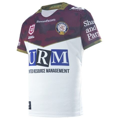 Manly Sea Eagles NRL 2026 Dynasty ANZAC Sizes S-3XL!