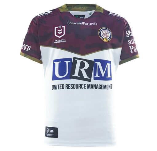 Manly Sea Eagles NRL 2026 Dynasty ANZAC Sizes S-3XL!