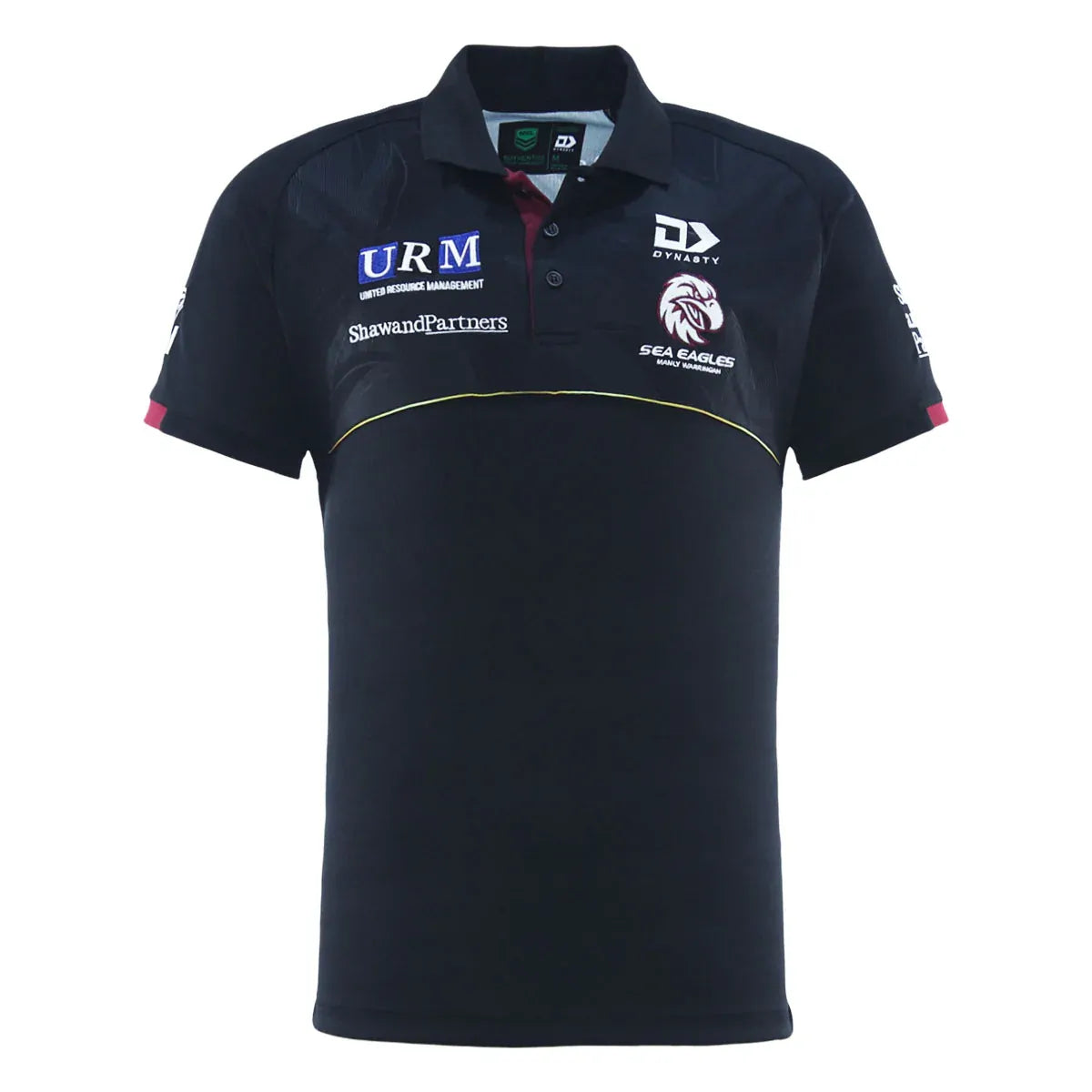 Manly Sea Eagles NRL 2025 Dynasty Players Media Polo Shirt Sizes S-7XL!