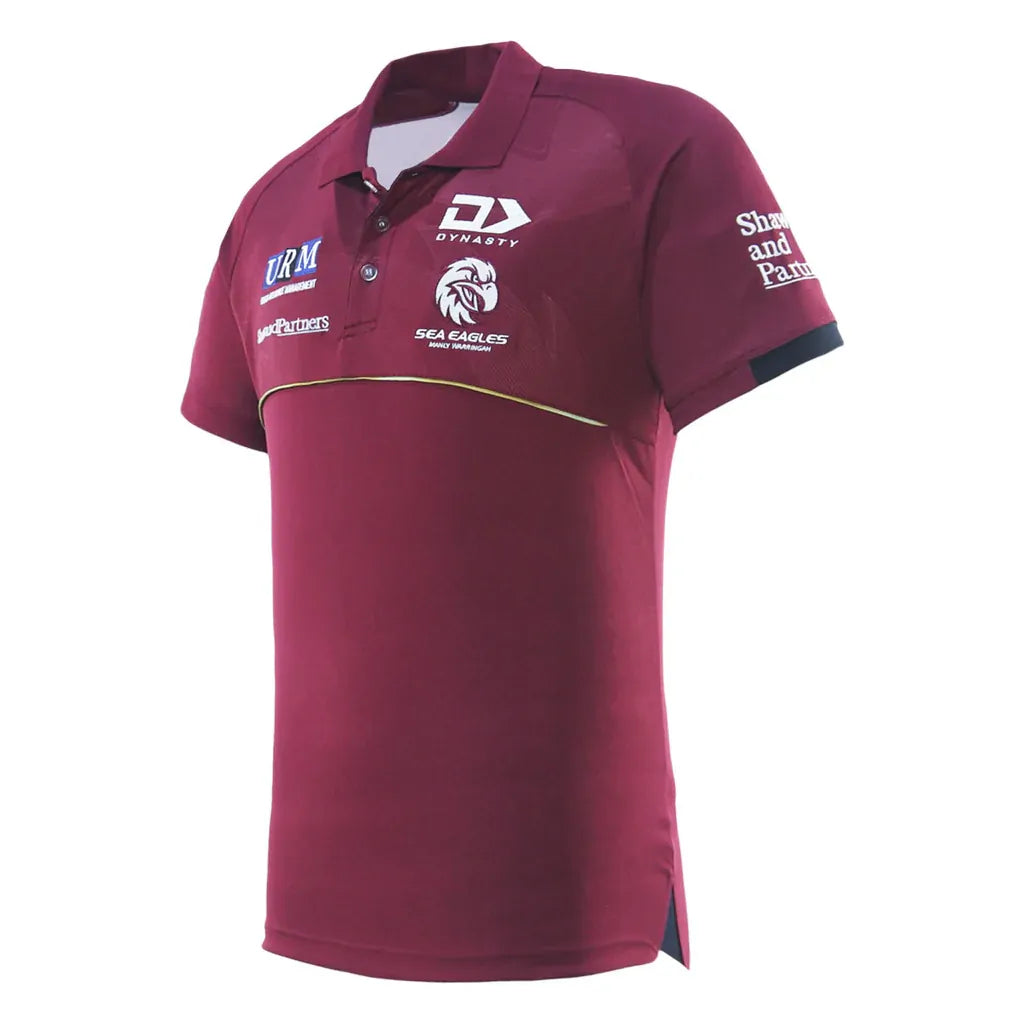 Manly Sea Eagles NRL 2025 Dynasty Players Alternate Polo Shirt Sizes S-7XL!