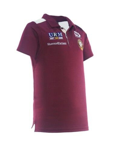 Manly Sea Eagles NRL 2026 Dynasty Maroon Media Polo Sizes S-7XL!