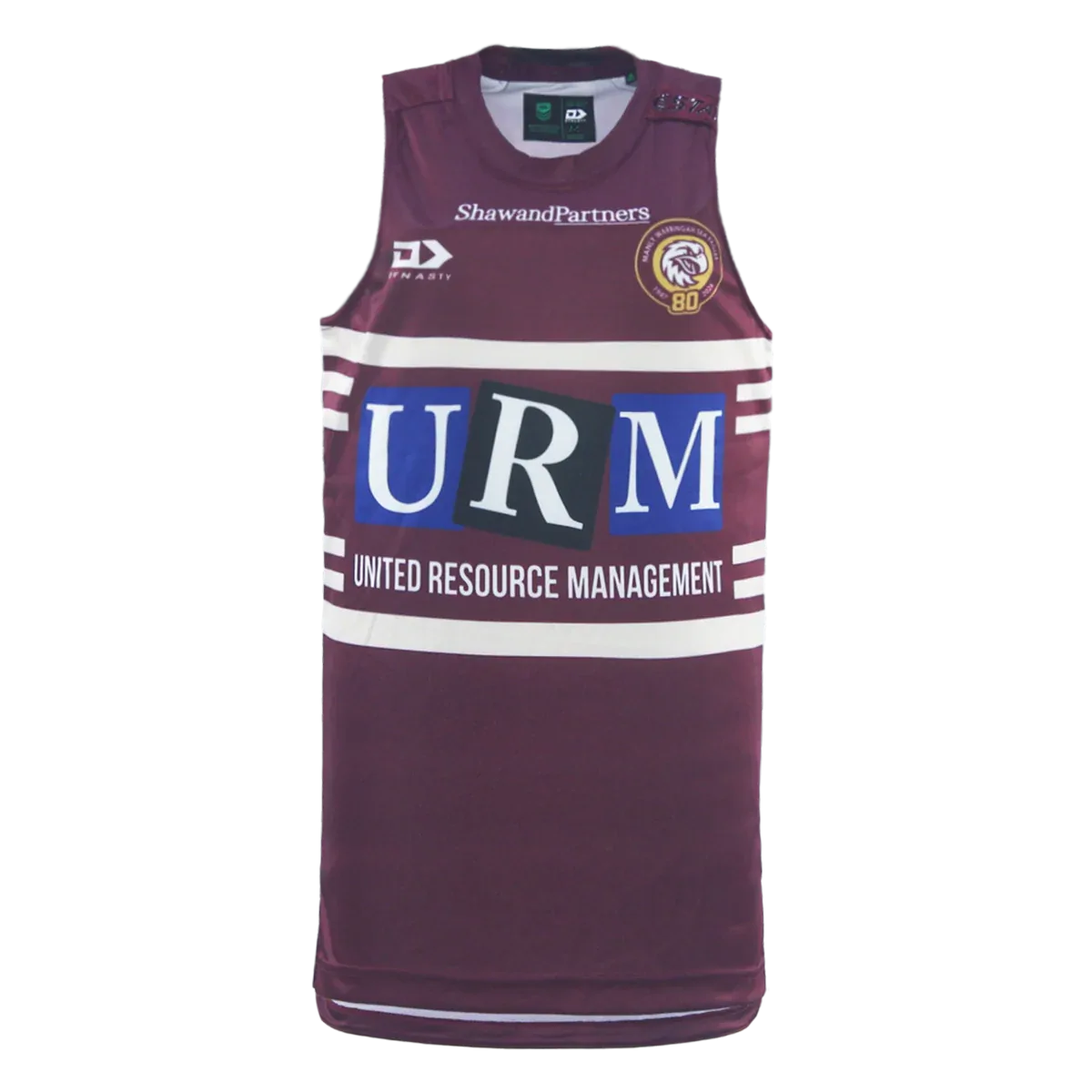 Manly Sea Eagles NRL 2026 Dynasty Training Singlet Sizes S-7XL!