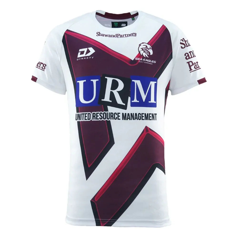 Manly Sea Eagles NRL 2025 Dynasty Warm Up Shirt Sizes S-5XL!