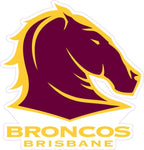 Brisbane Broncos NRL Large Team Logo Cut Out 80 by 60cm! Pick Up Only!