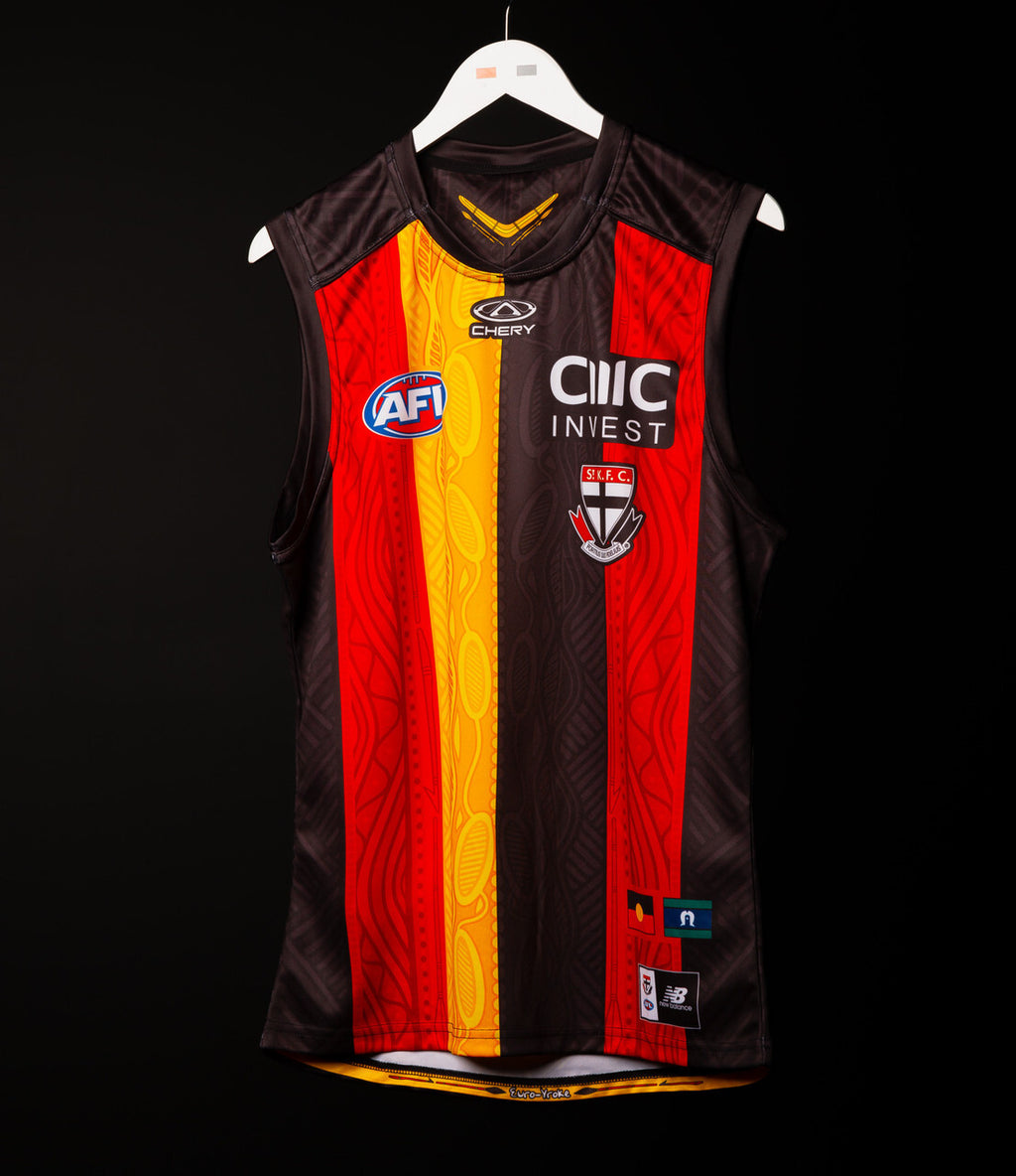 St Kilda AFL Indigenous Guernsey Sizes S-3XL! T4