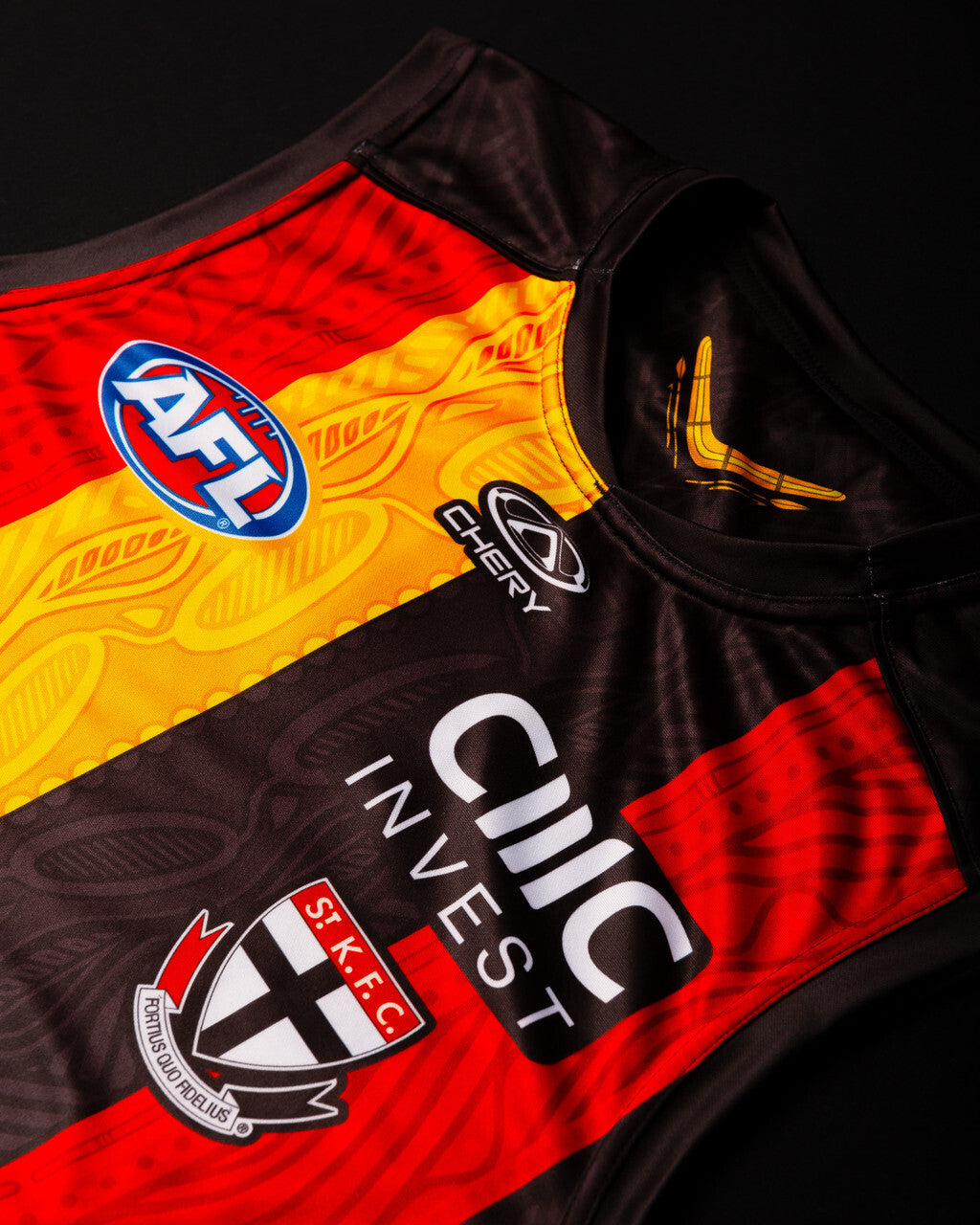 St Kilda AFL Indigenous Guernsey Sizes S-3XL! T4