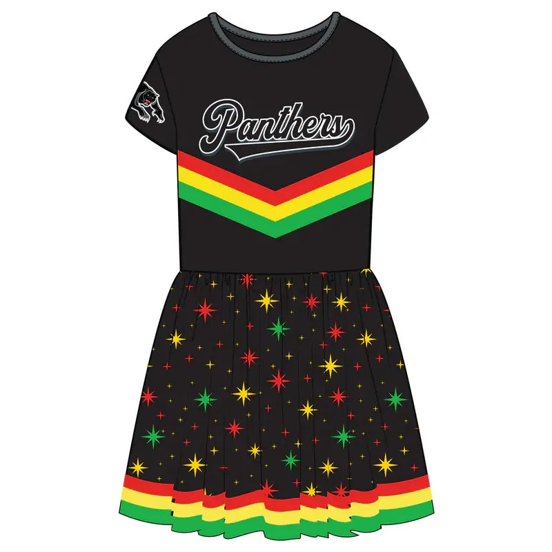 Penrith Panthers NRL 'Superstar' Dress Kids Sizes 2-10!
