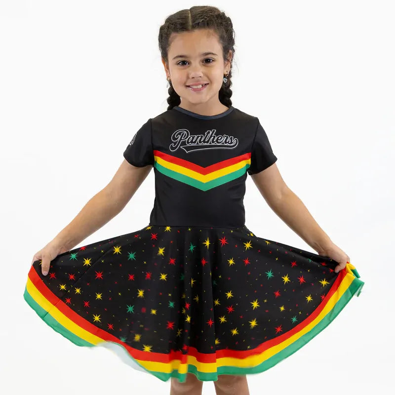 Penrith Panthers NRL 'Superstar' Dress Kids Sizes 2-10!