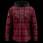 Queensland Maroons SOO Hooded Flannel Shirt Button Up T Shirt Sizes S-5XL!