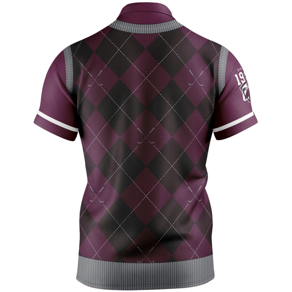 Queensland Maroons QLD NRL Fairway Golf Polo T Shirt Sizes S-5XL!