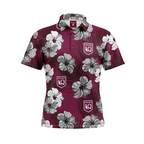 Queensland Maroons NRL Aloha Golf Polo Sizes S-5XL!