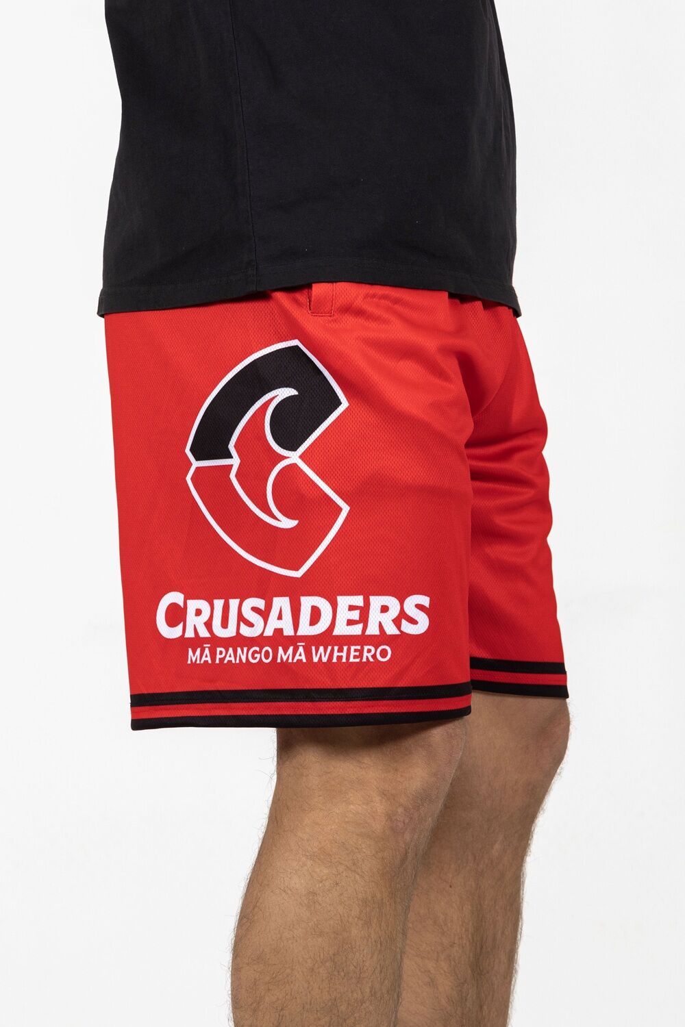 Canterbury Crusaders Super Rugby Hoops Basketball Shorts Sizes S-7XL!