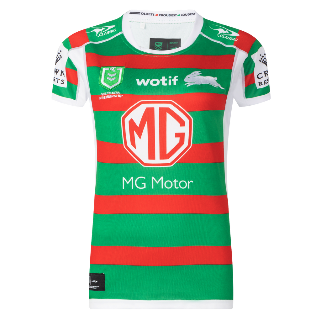 South Sydney Rabbitohs NRL Classic Away Jersey Mens Sizes S-5XL! T2