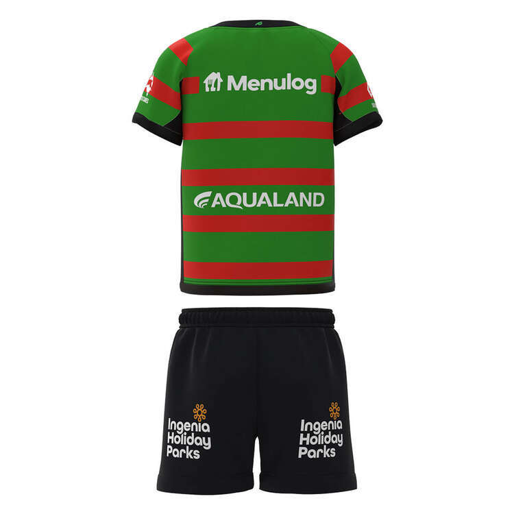 South Sydney Rabbitohs NRL Home Jersey Toddler Set Sizes 0-4! T3