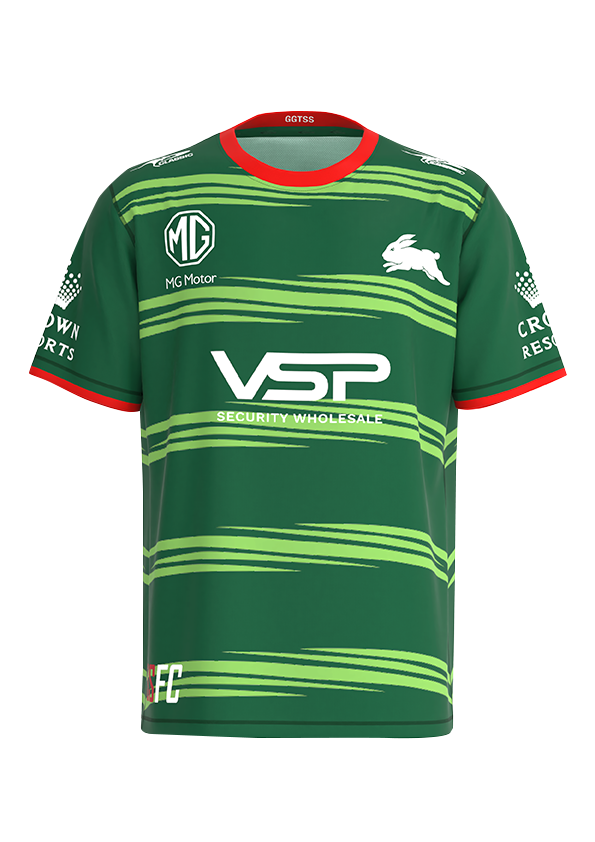 South Sydney Rabbitohs NRL Classic Warm Up Shirt Sizes S-7XL! T3