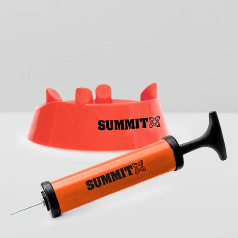 Rugby League NRL Summit Kicking Tee & Ball Pump!