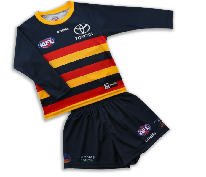 Adelaide Crows AFL O'Neills Home Toddlers Set Sizes: 6 months - 4 years! T3