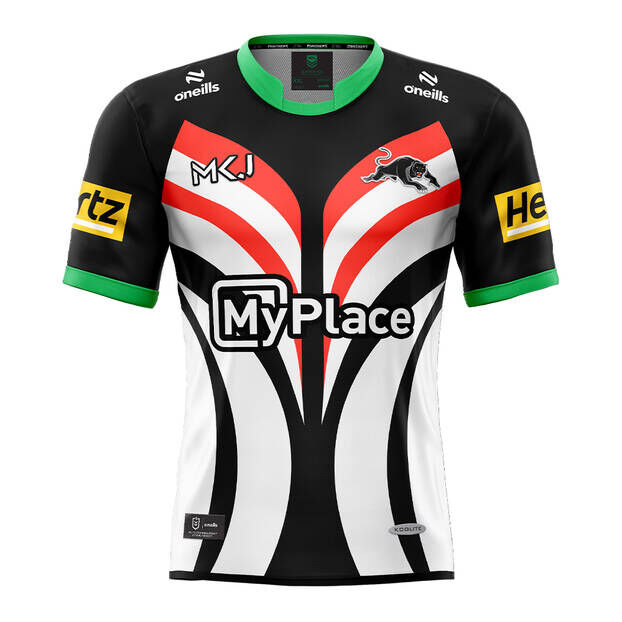 Penrith Panthers NRL 2025 O'Neills Warm Up Shirt Sizes S-7XL!