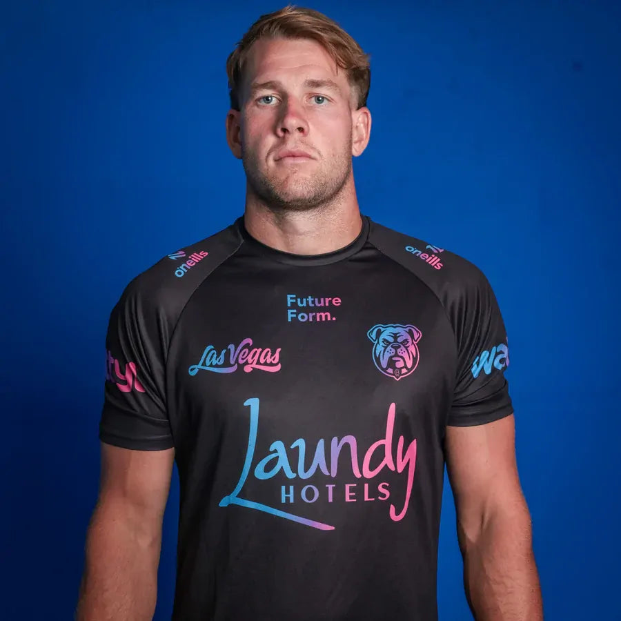 Bulldogs NRL 2026 O'Neills Las Vegas Warm Up Shirt Kids Sizes 6-13!
