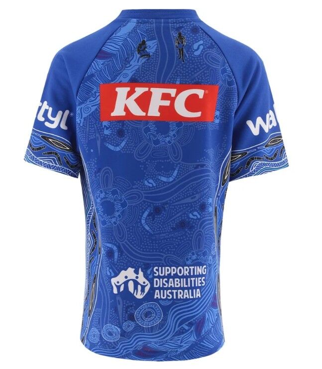 Canterbury Bulldogs NRL 2026 O'Neills Indigenous Jersey Kids Sizes 6-13!