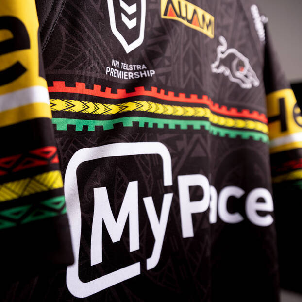 Penrith Panthers NRL O'Neills Alternate Kids Jersey Kids Sizes 6-13! T4