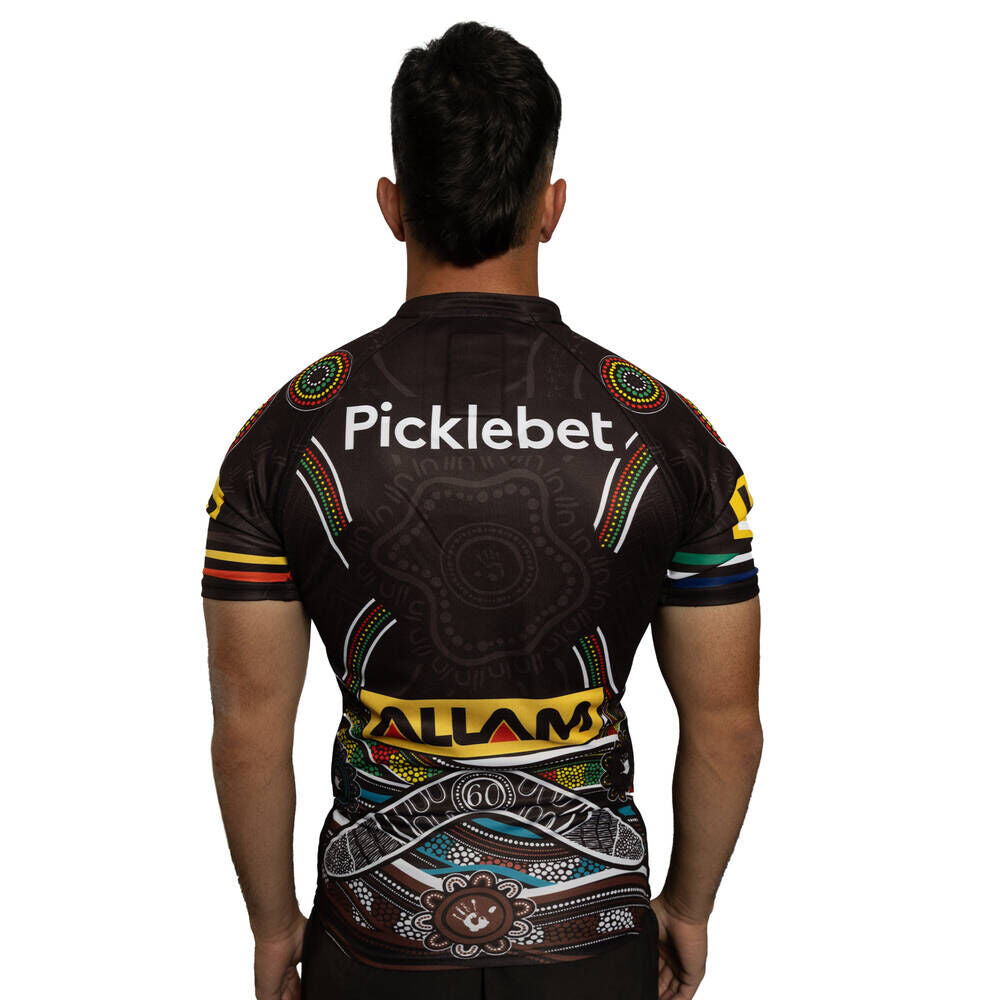 Penrith Panthers NRL 2026 O'Neills Indigenous Jersey Sizes S-7XL!