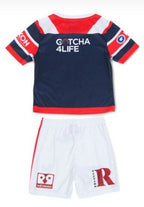 Sydney Roosters NRL 2025 Castore Toddlers Home Jersey Set Size 2yrs-8yrs!