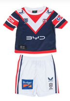 Sydney Roosters NRL 2025 Castore Toddlers Home Jersey Set Size 2yrs-8yrs!