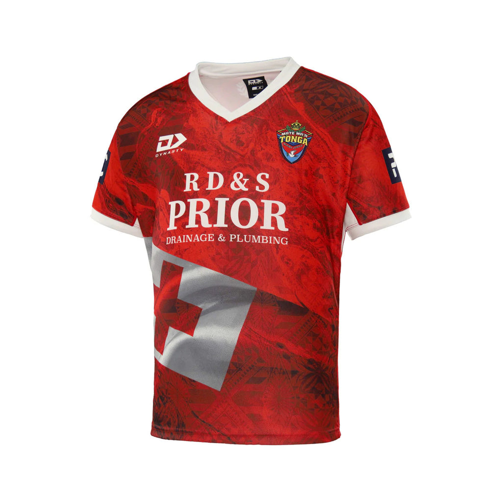 Tonga Rugby League 2022 Mate Ma'a Players Dynasty Home Jersey Sizes S-7XL!